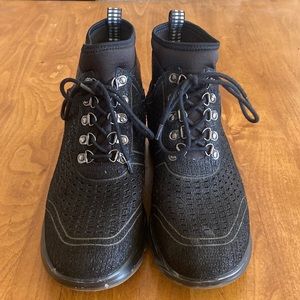 Jambu memory foam lace up booties